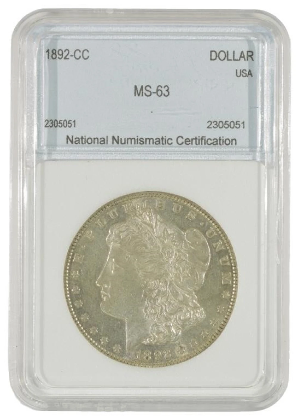 Choice AU 1892-CC Morgan $1