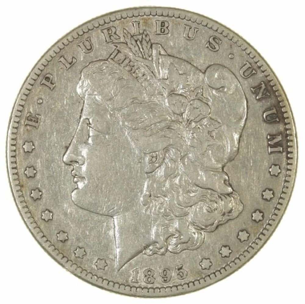 Very Choice VF 1895-S Morgan $1