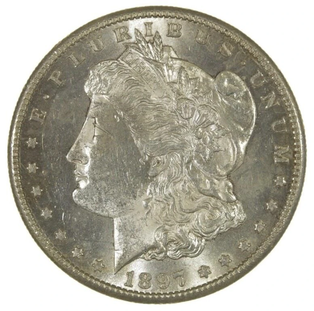 Unc 1897-S Morgan $1