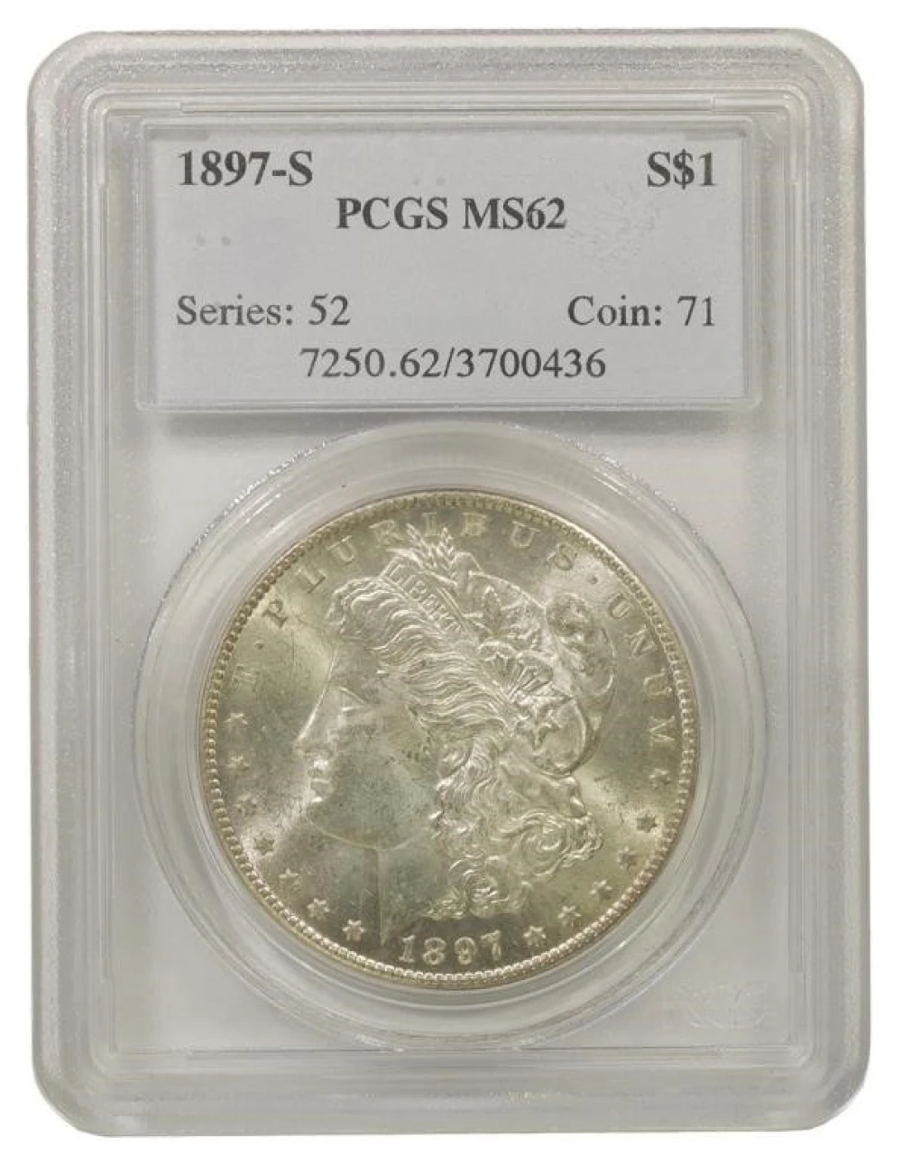 Select Mint State 1897-S Morgan $1