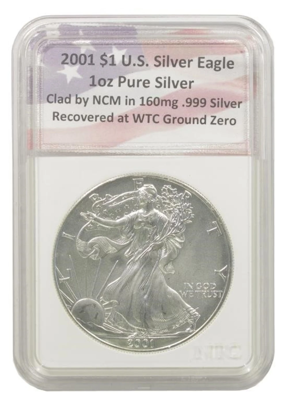 Ground Zero 2001 Silver Eagle $1