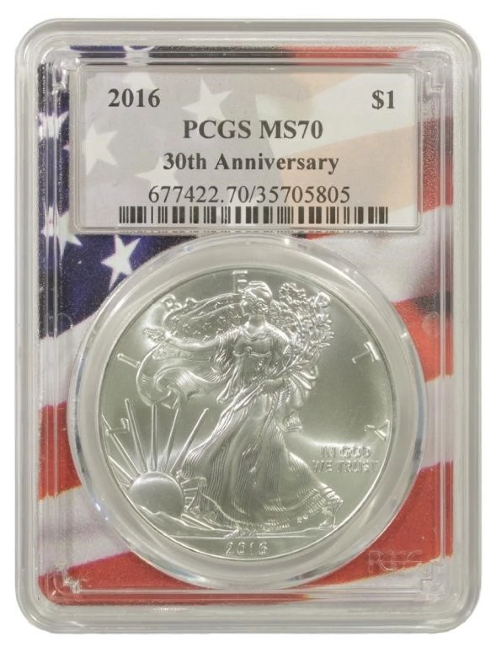 Another Perfect 2016 Silver Eagle