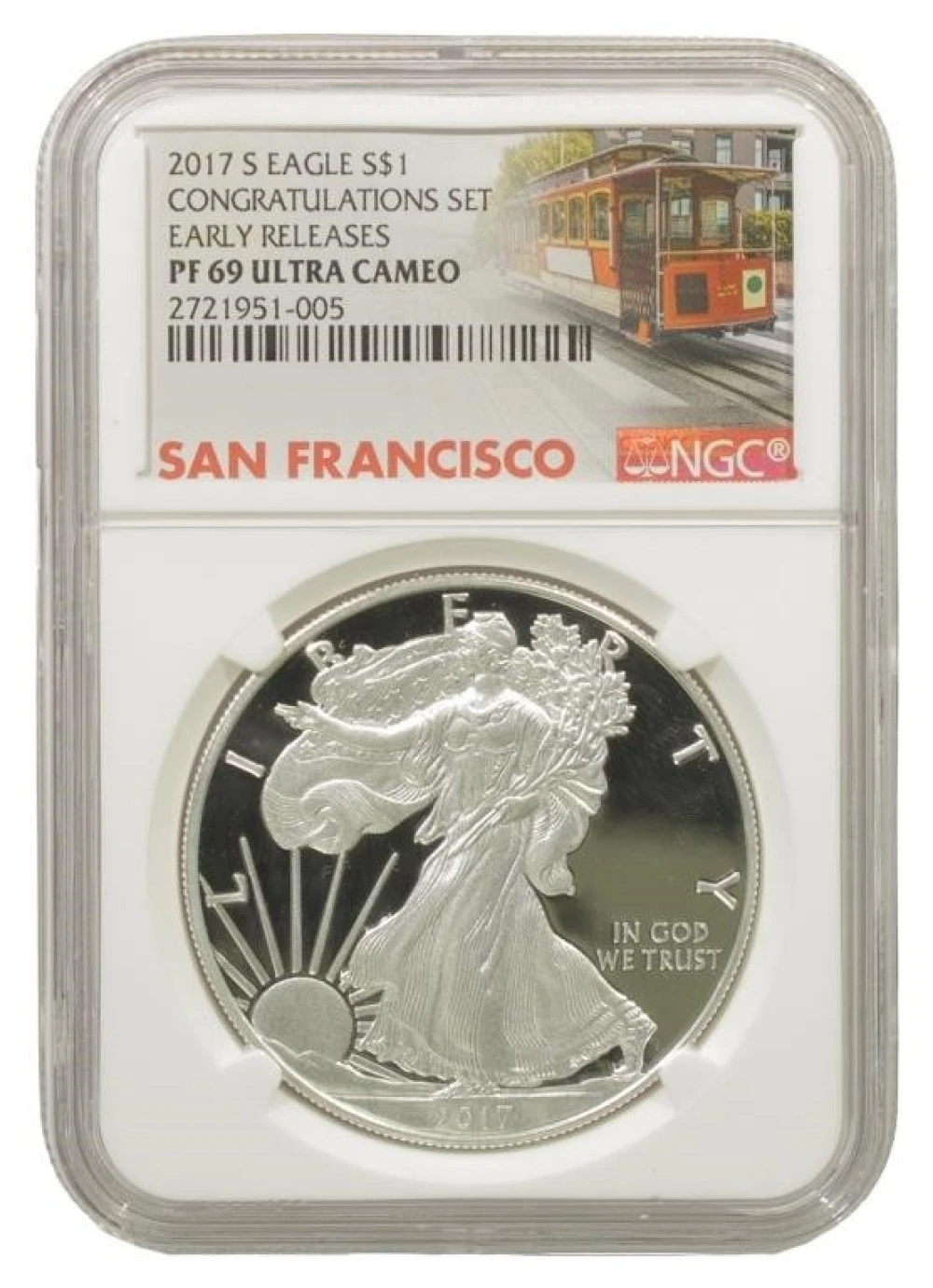 2017 Congratulations Set Silver Eagle
