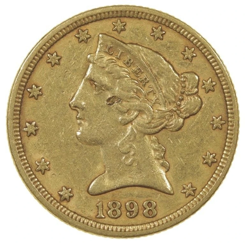 EF 1898 Half Eagle
