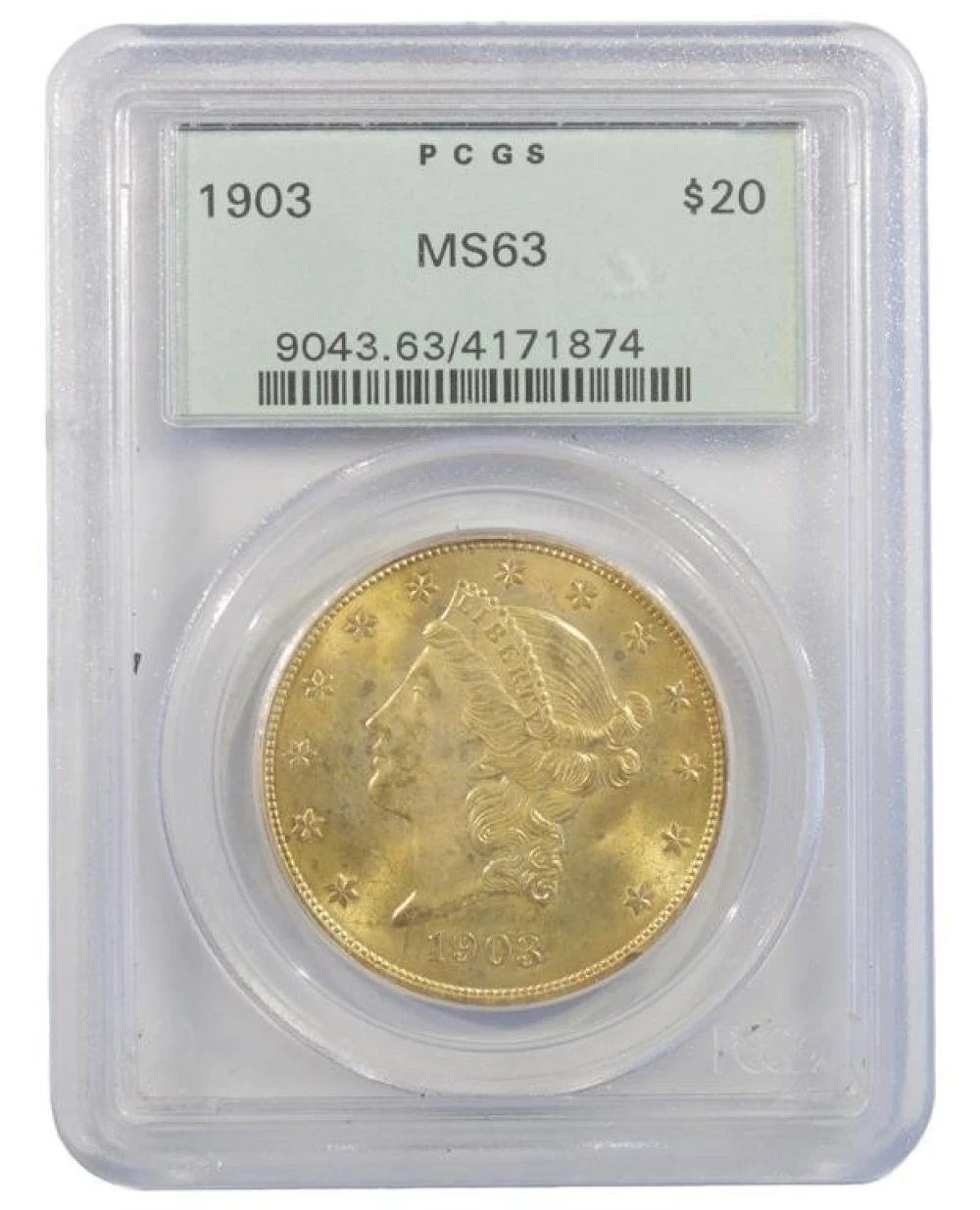 Choice Unc 1903 Double Eagle