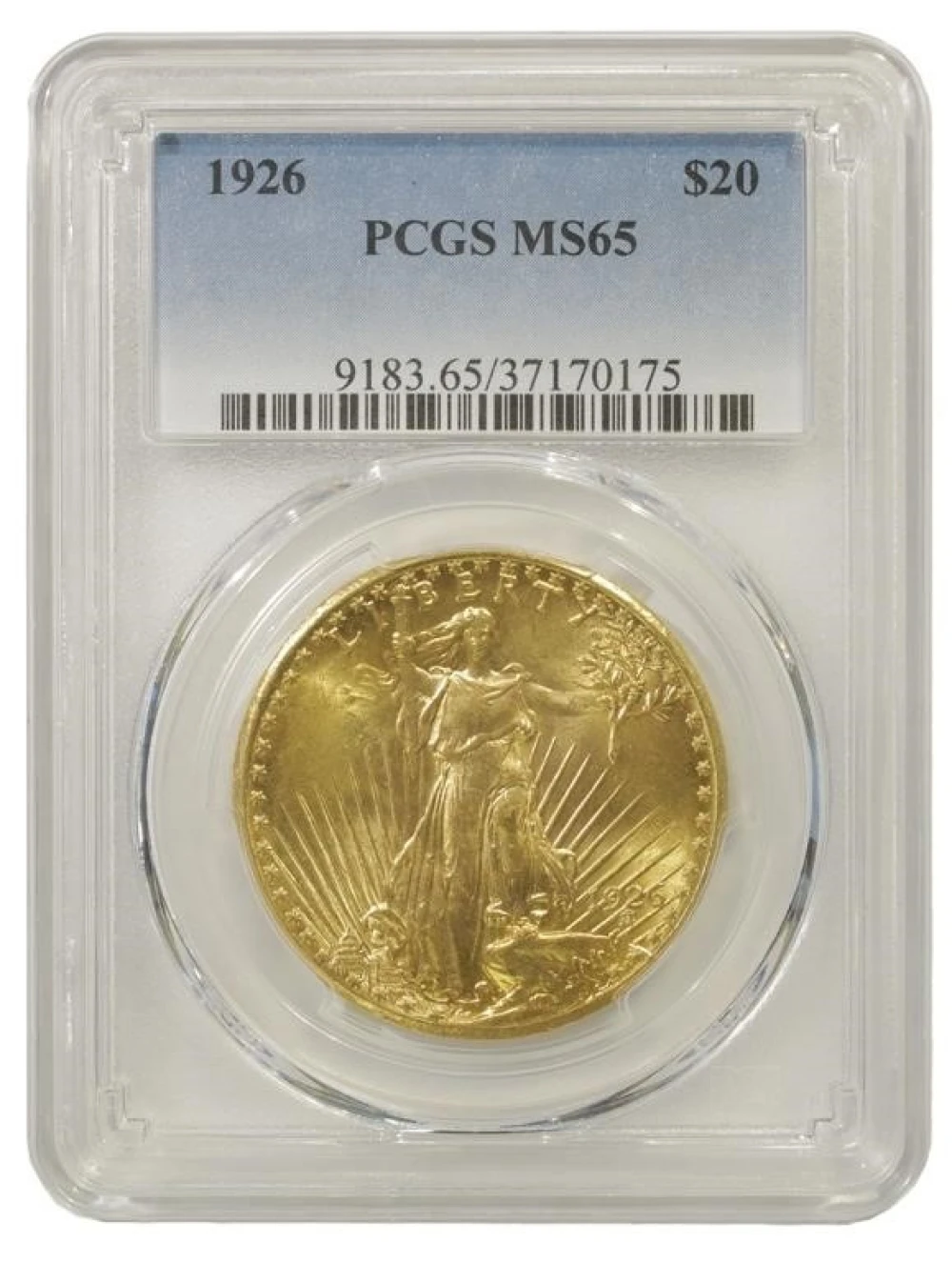 Gem Uncirculated 1926 Double Eagle