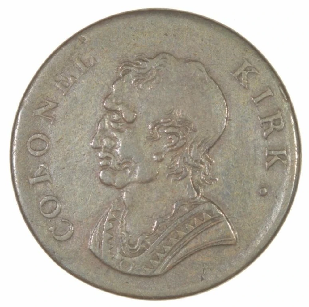 Great Britain. 1796 Colonel Kirk Token