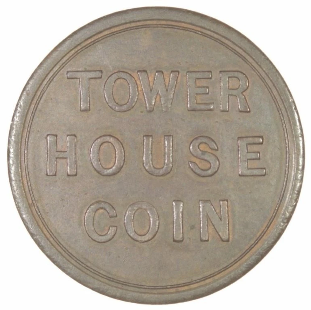 Great Britain. Undated Tower House Penny