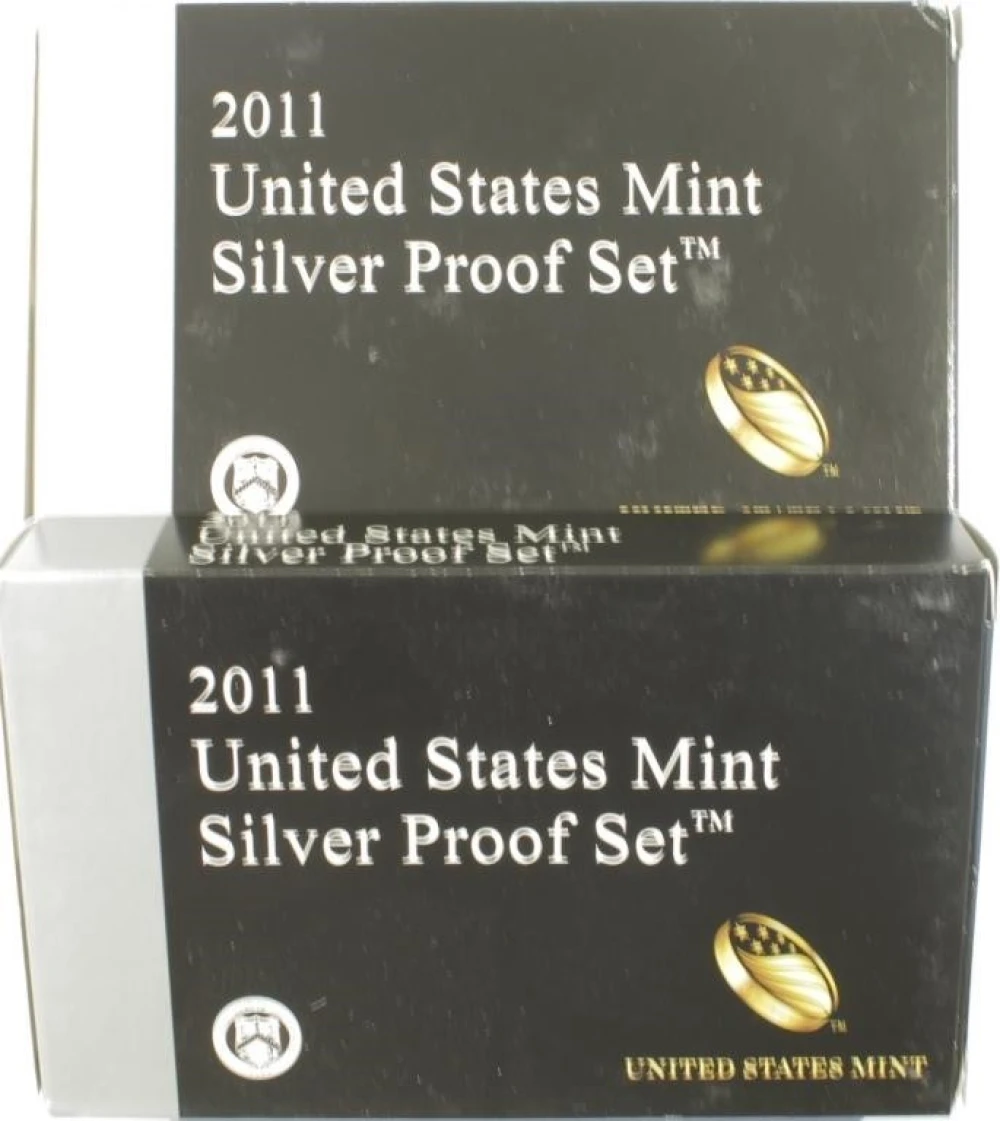 Pair of 2011 Silver Proof Sets