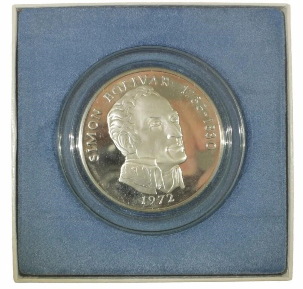 Panama. Superb Gem Proof 1972 20 Balboas
