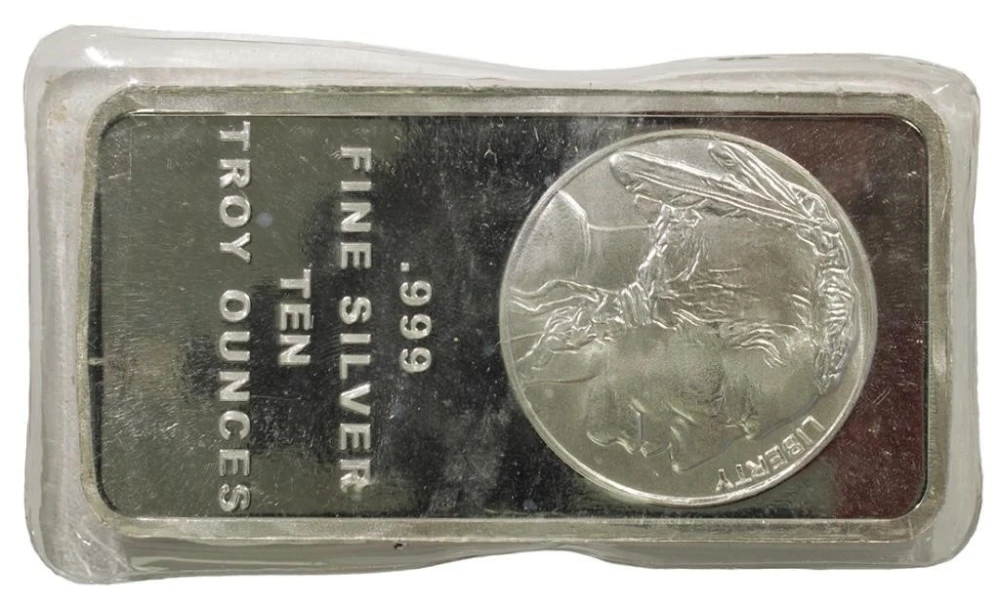 10 Ounce Silver Bar