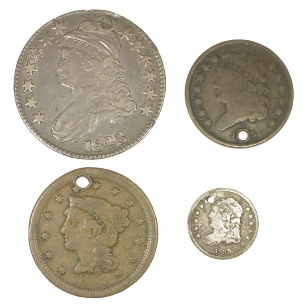 Holed Type Coin Lot