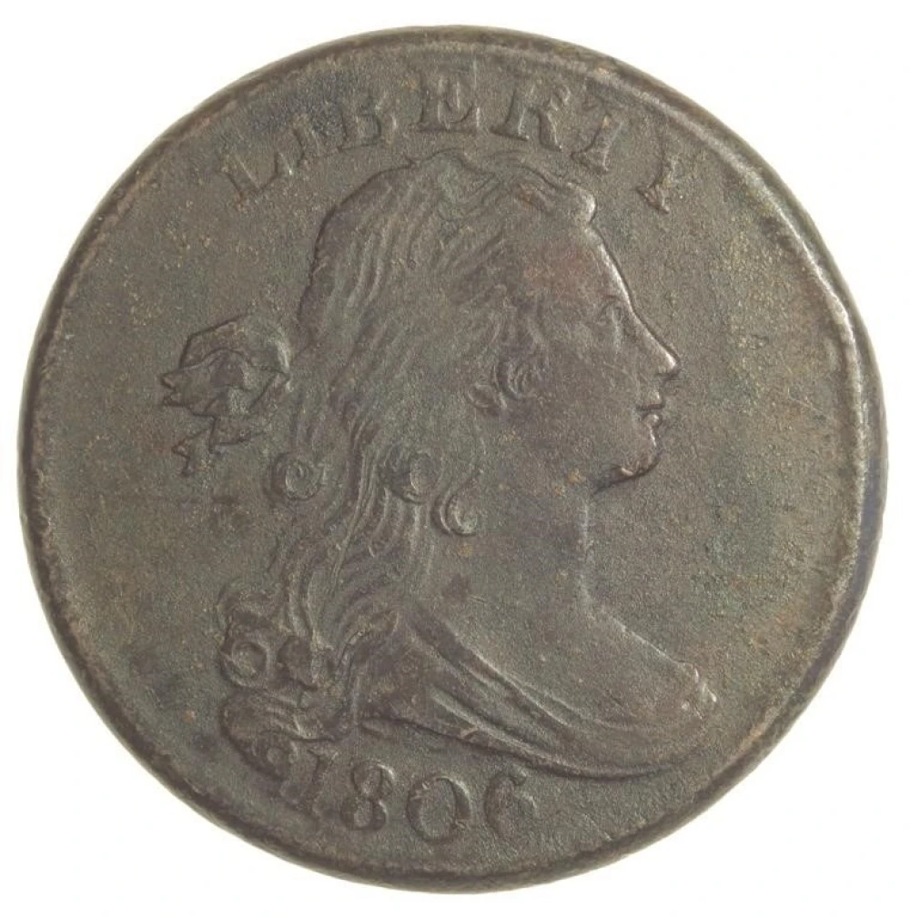 Choice EF Details 1806 Large Cent