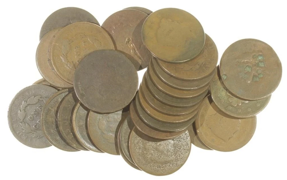 Group of Cull Large Cents
