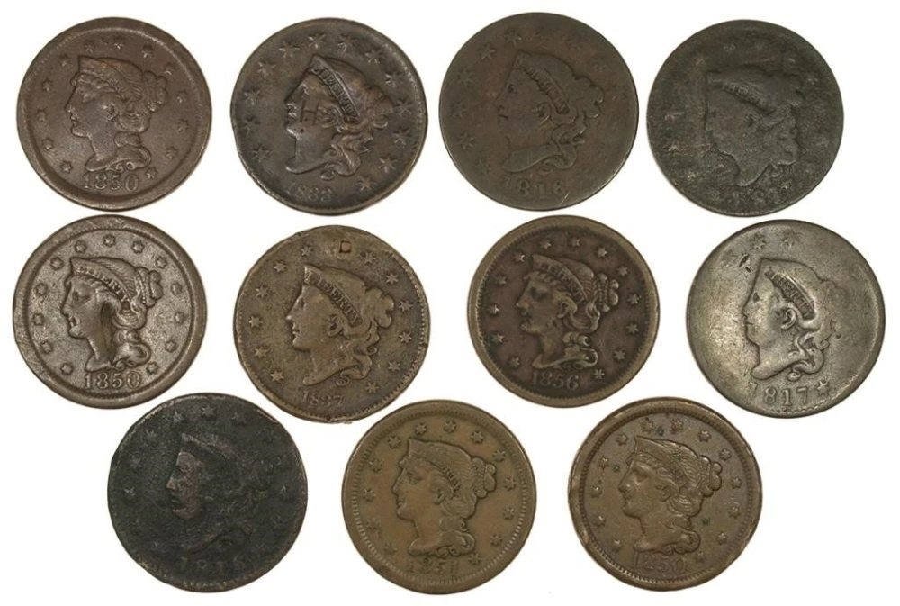 Selection of Large Cents