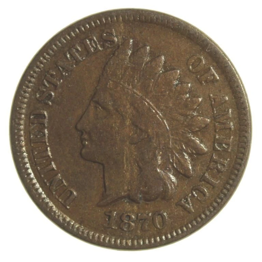 VF 1870 Cent