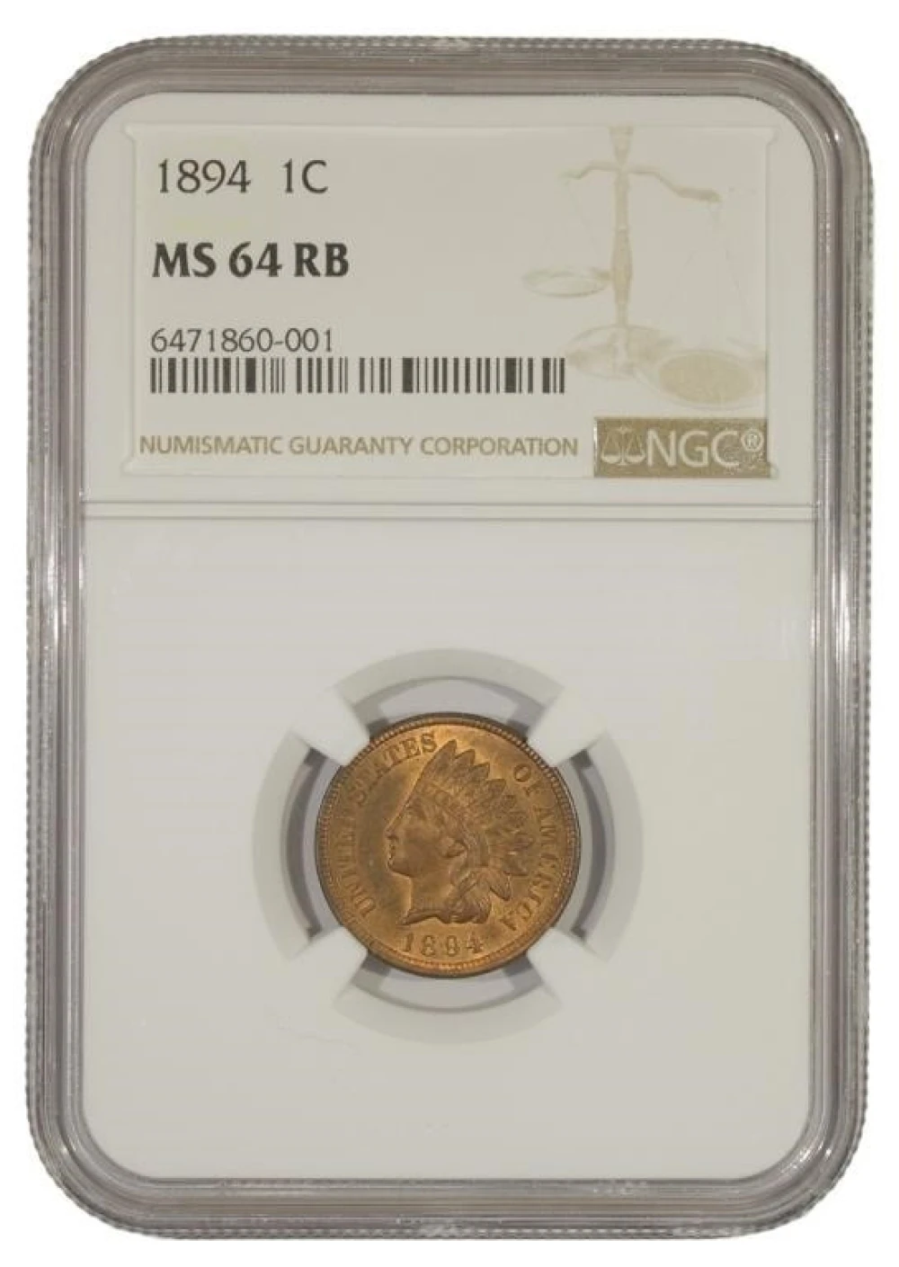Very Choice RB 1894 Indian Cent