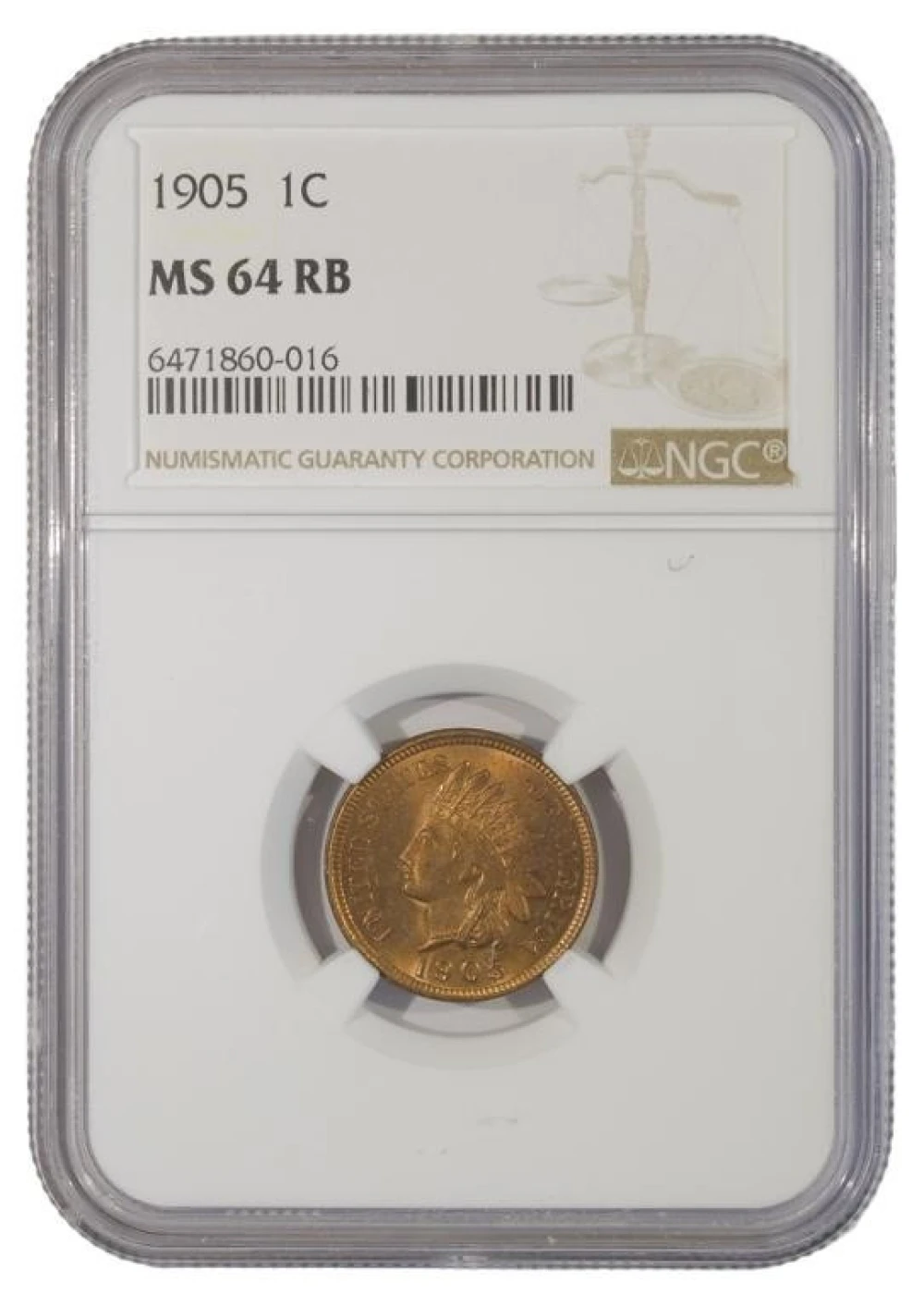 Very Choice RB 1905 Indian Cent