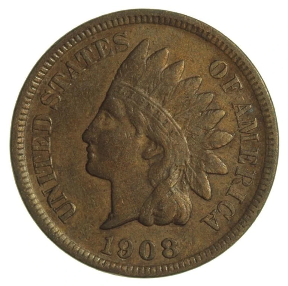 EF Details 1908-S Cent