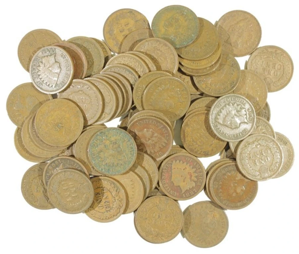 Large Group Indian Cents