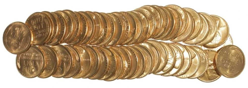 Unc Roll 1952-S Cents
