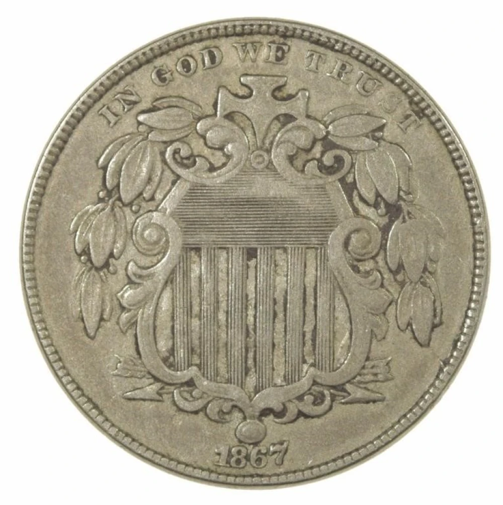 EF 1867 Rays Shield Nickel
