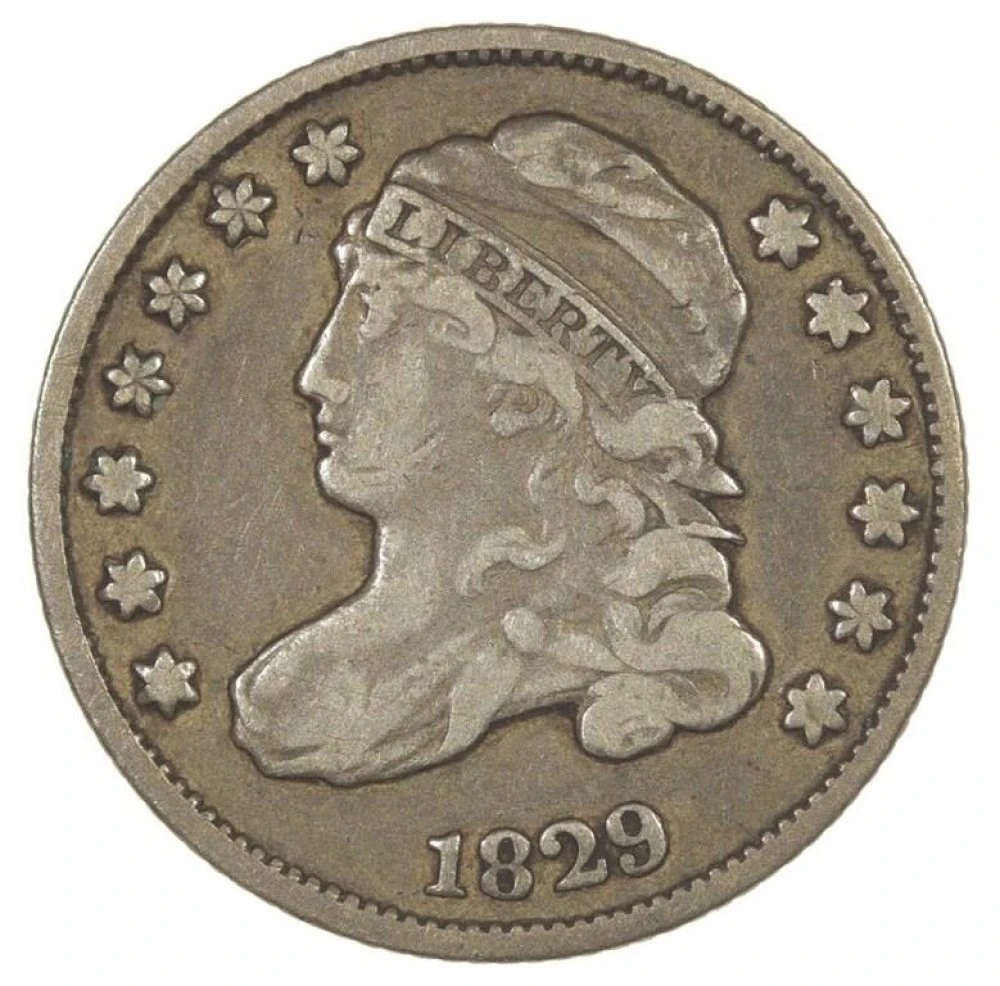 VF 1829 Dime