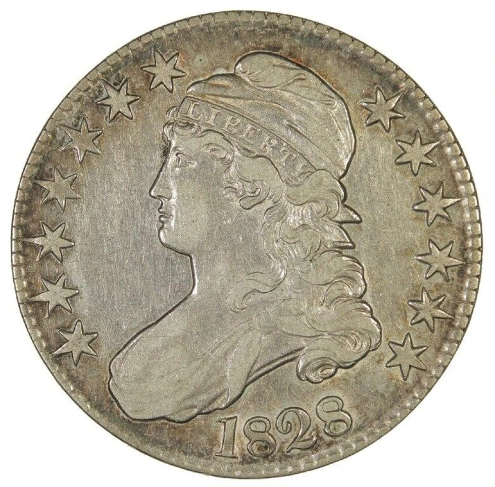 Choice VF 1828 Half Dollar