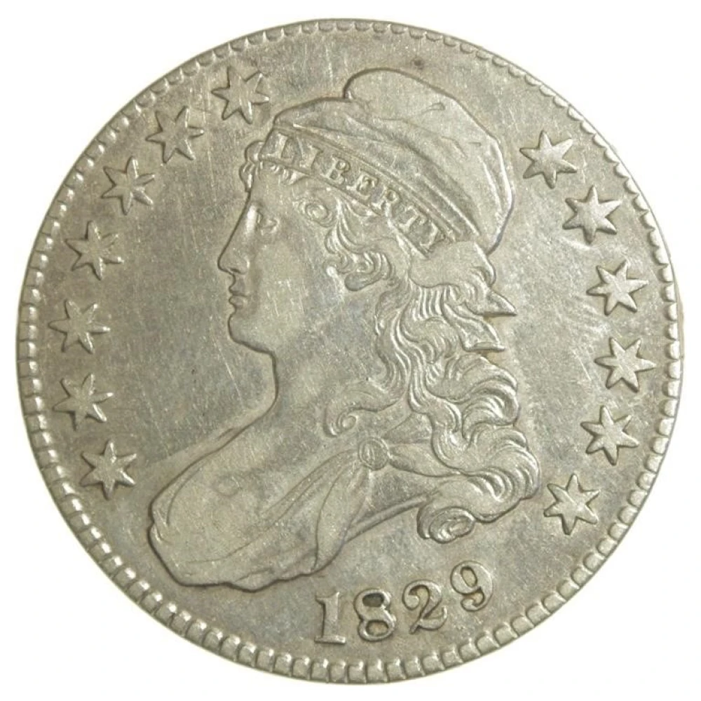 VF 1829 Half Dollar