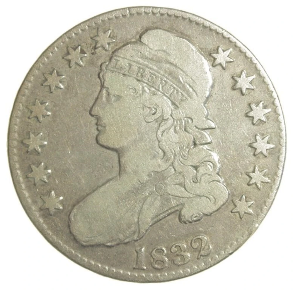 Fine 1832 Half Dollar