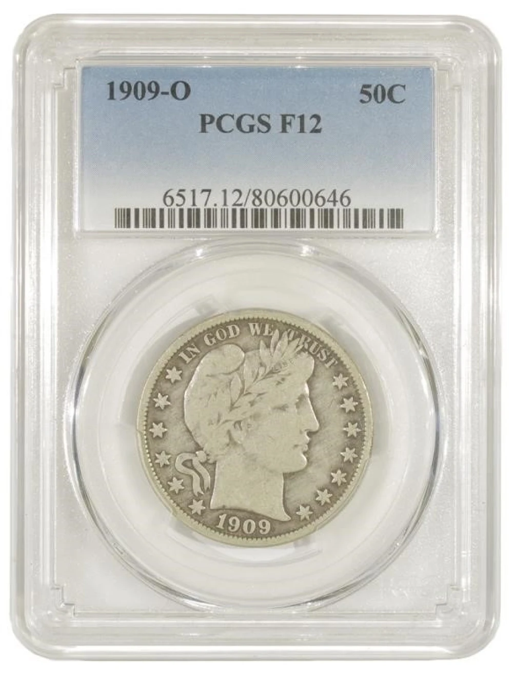 Fine 1909-O Half Dollar