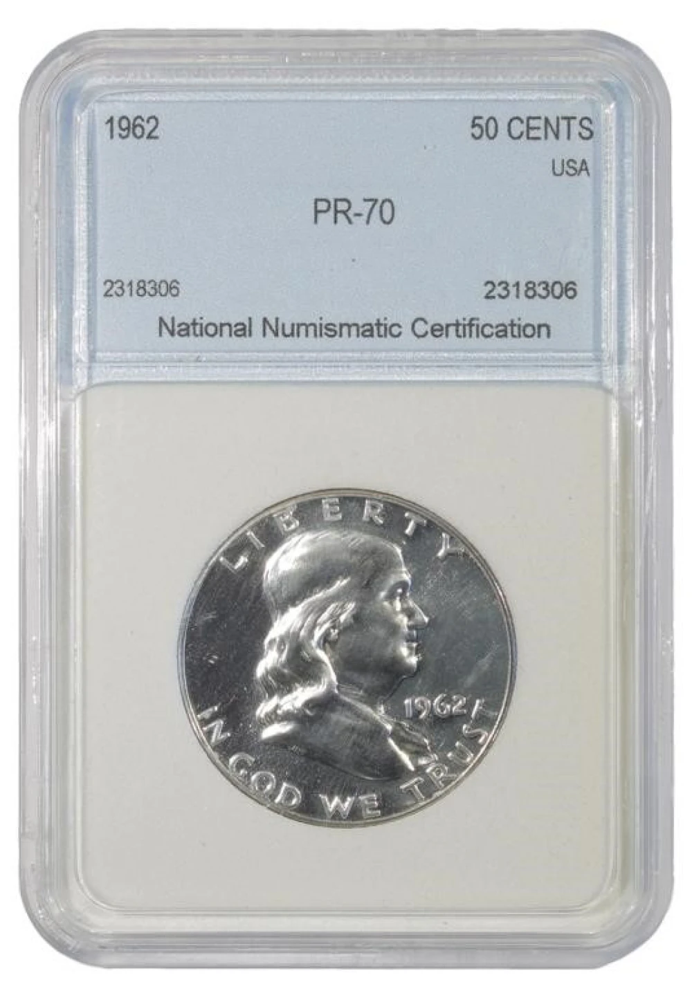 Gem Proof 1962 Half Dollar