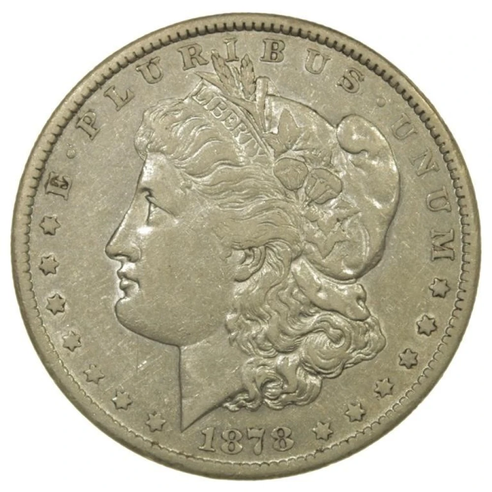 EF 1878-CC Morgan Dollar