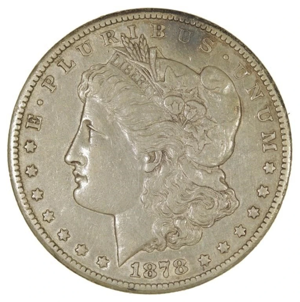 A 3rd EF 1878-CC Morgan Dollar