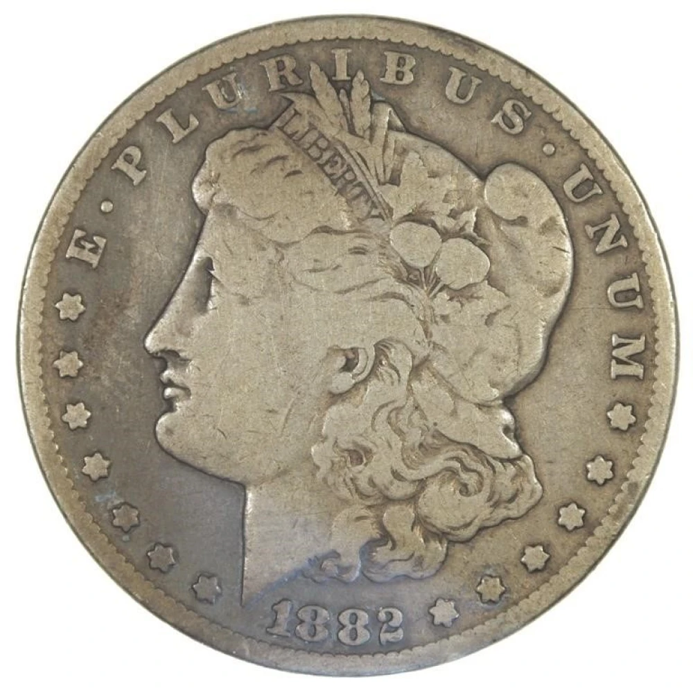 VG 1882-CC Morgan $1