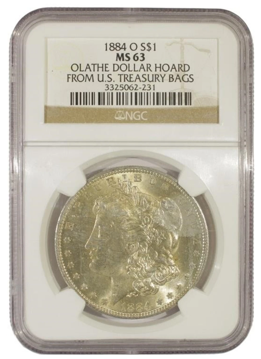 Choice Unc 1884-O Morgan $1