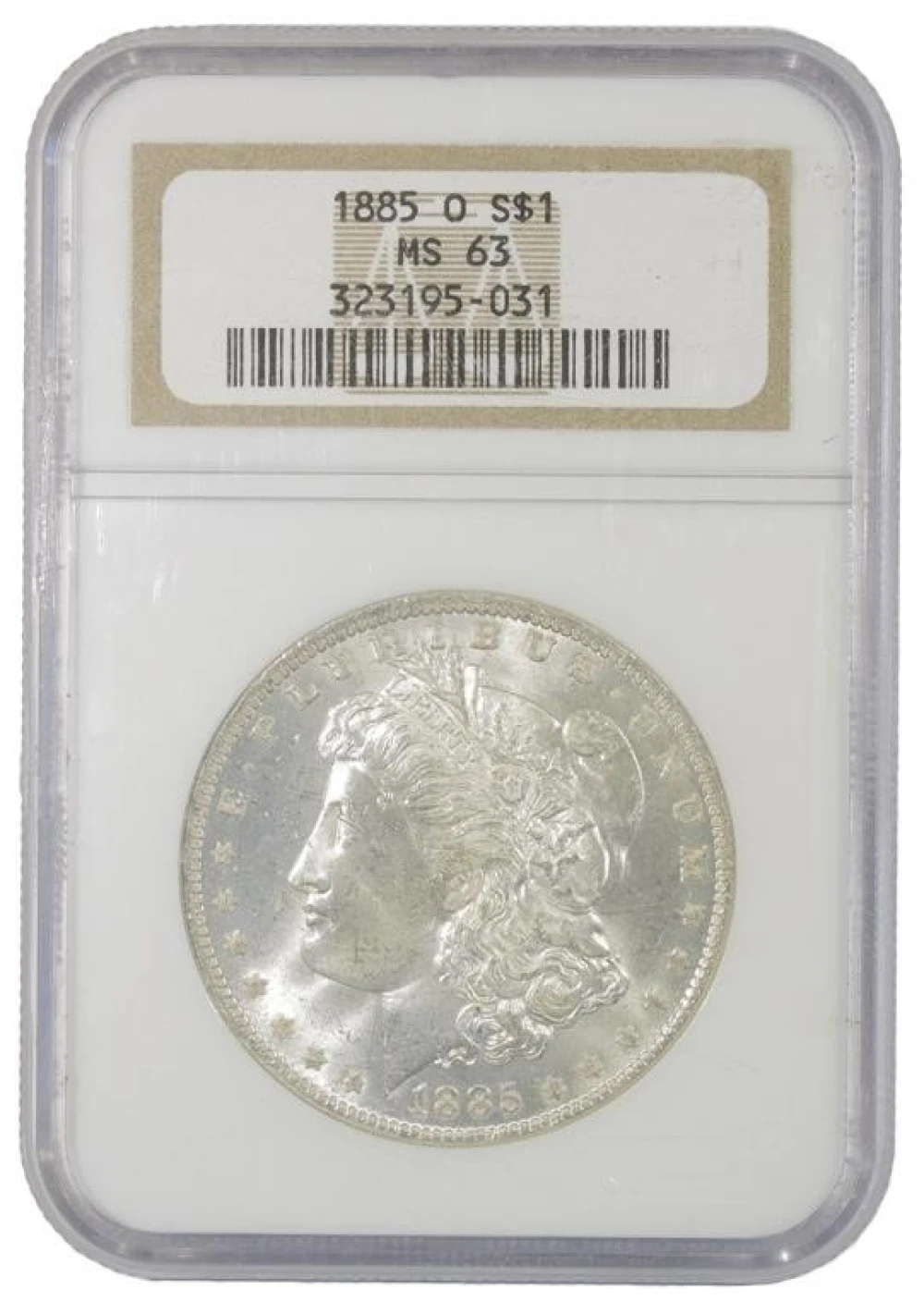 Choice Mint State 1885-O Morgan Dollar