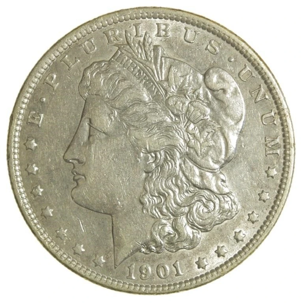 AU Details 1901 Morgan $1