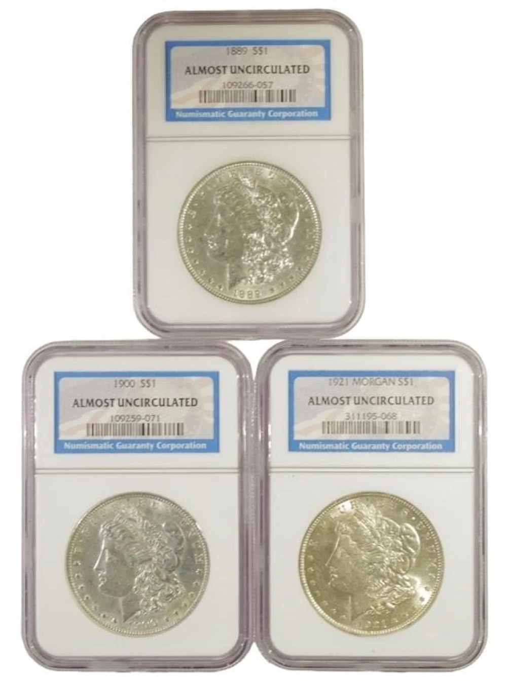 AU Morgan $1 Trio
