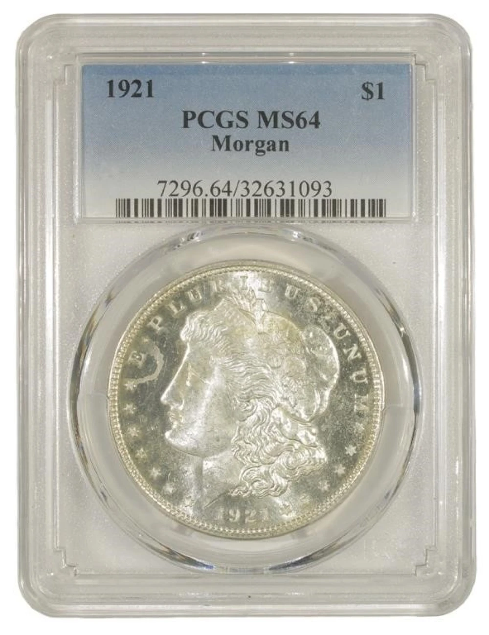 MS-64 1921 Morgan $1