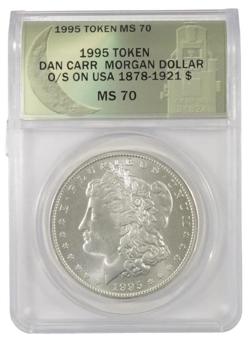 Perfect Gem 1995 Daniel Carr Morgan $1
