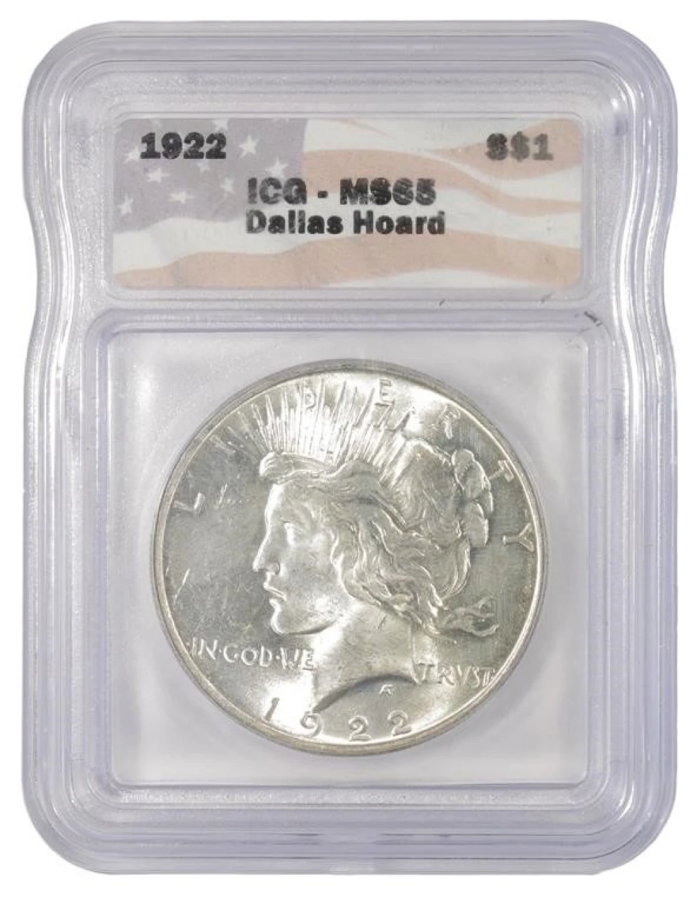 Choice Unc 1922 Peace Dollar