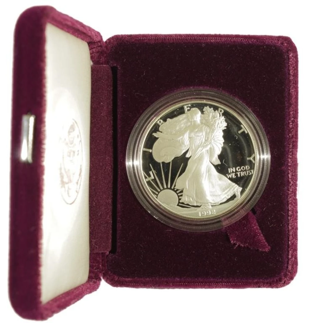 1992 Proof American Silver Eagle