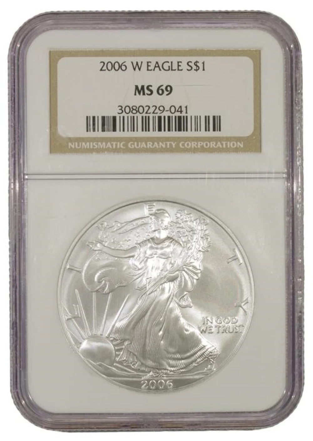 Splendid Gem 2006-W Silver Eagle $1