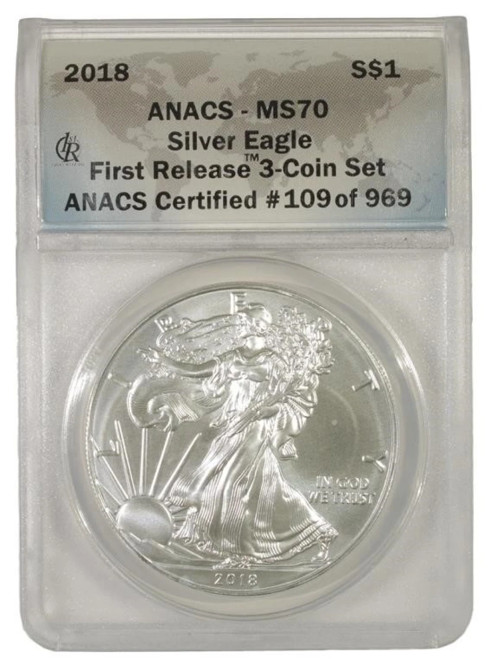 Perfect Gem 2018 Silver Eagle $1