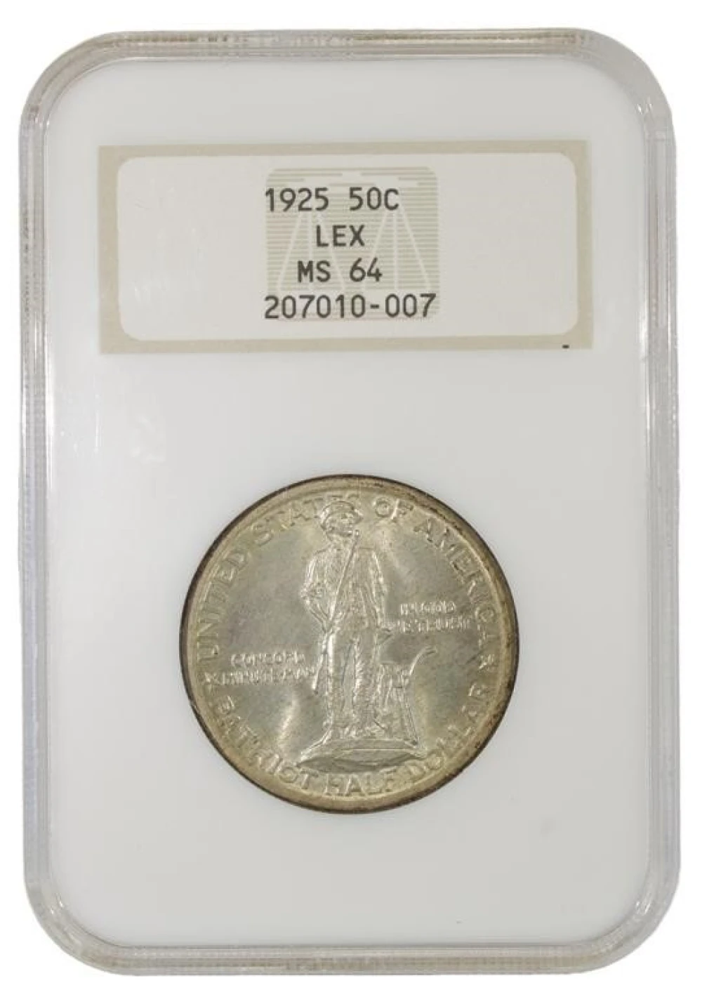Very Choice 1925 Lexington-Concord Half Dollar