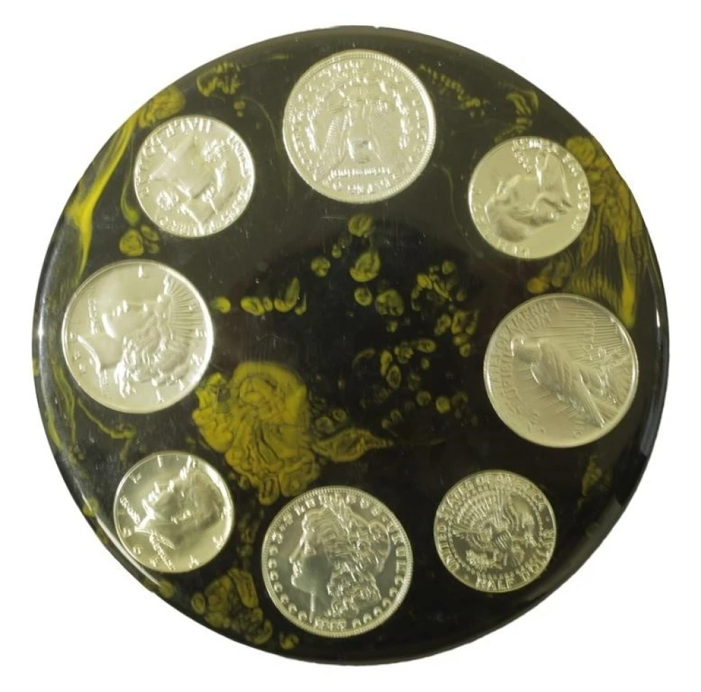 Faux Coin Plaque