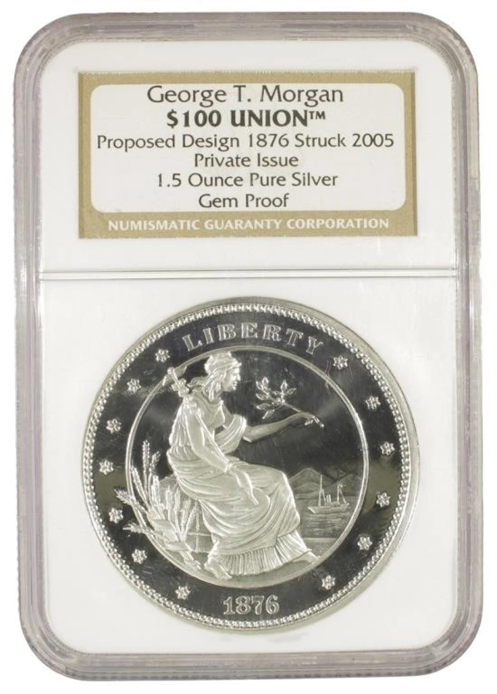 2005 Gem Proof George T. Morgan $100 Union