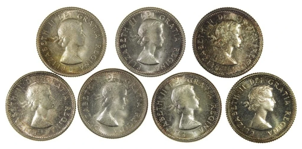 Canada. Toned Ten-Cents Group