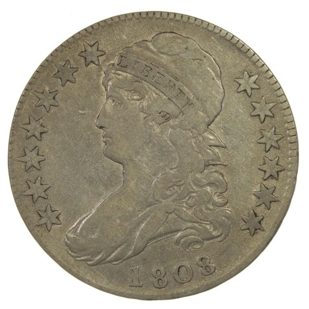 VF 1808 Bust Half Dollar